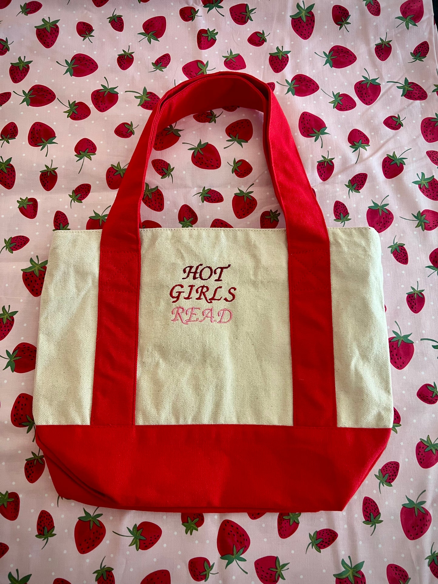 Hot Girls Read Mini Tote