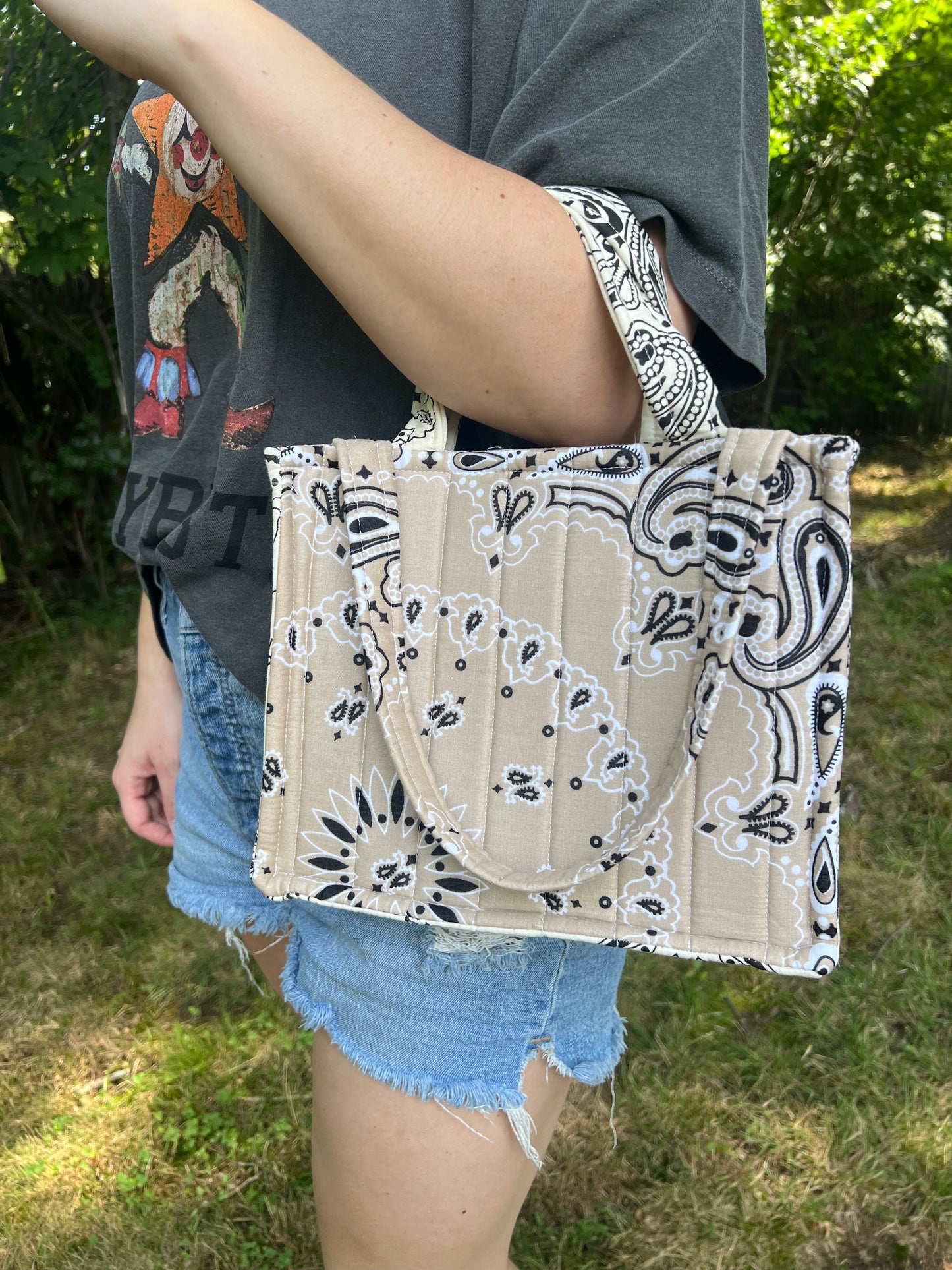 Mini Bandana Tote