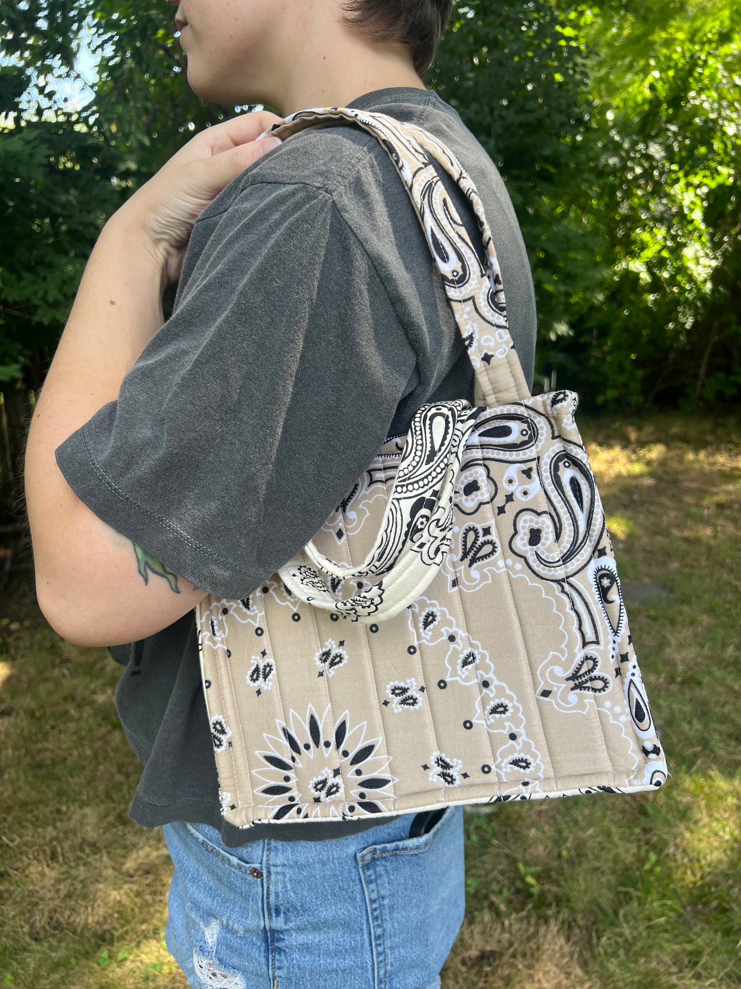 Mini Bandana Tote
